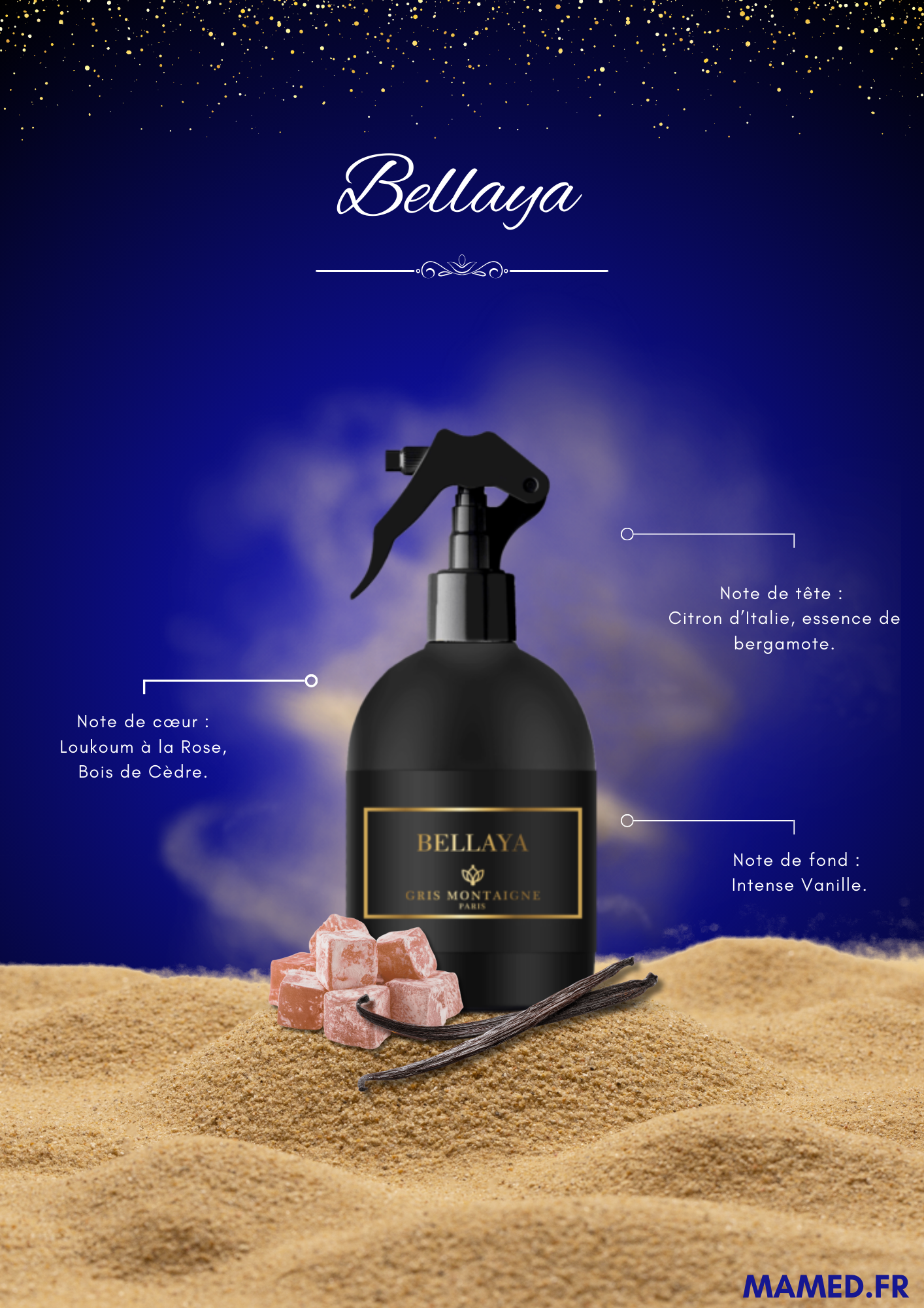 Gris Montaigne Textile Spray