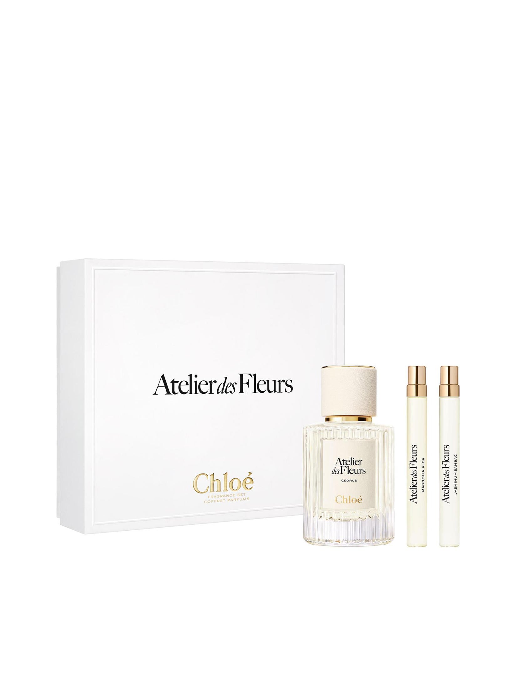 Chloe Atelier des Fleurs Cedrus Set 50ml+Magnolia 10ml+Jasmin 10ml