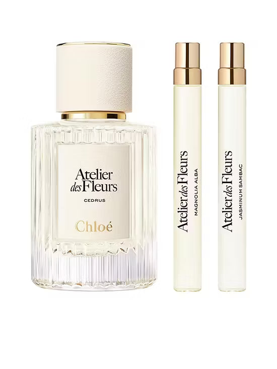 Chloe Atelier des Fleurs Cedrus Set 50ml+Magnolia 10ml+Jasmin 10ml